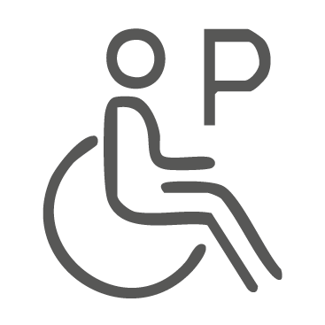 Ikona miejsca parkingowe dla niepelnosprawnych
