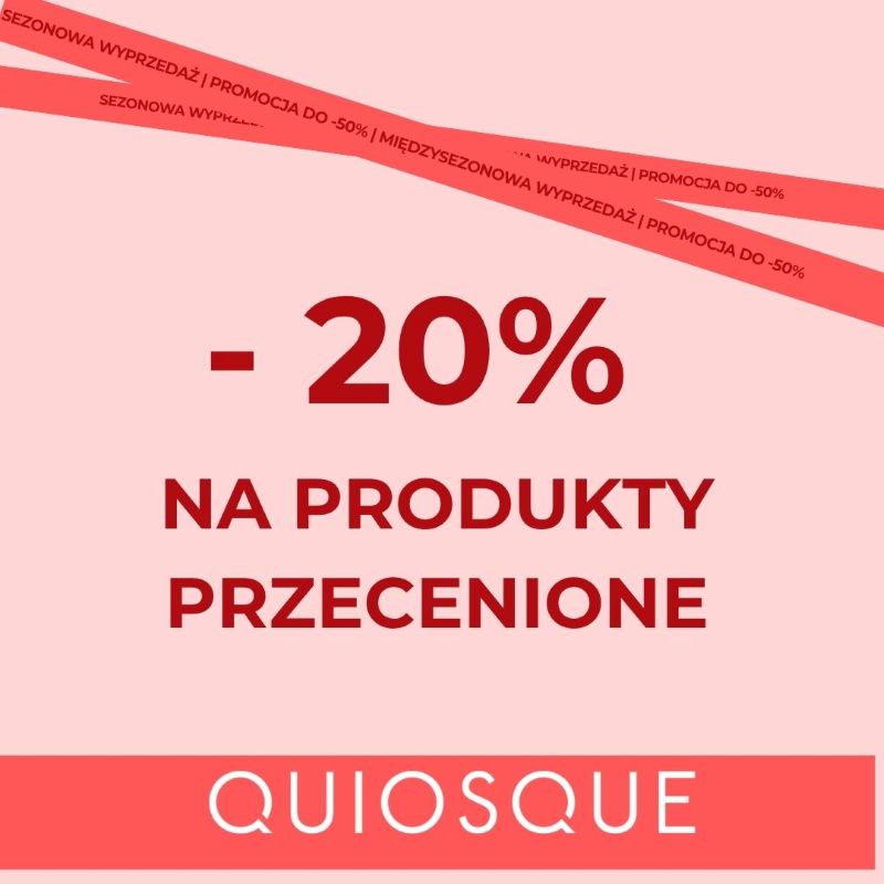 Dodatkowe 20% rabatu do wyprzedaży 2026