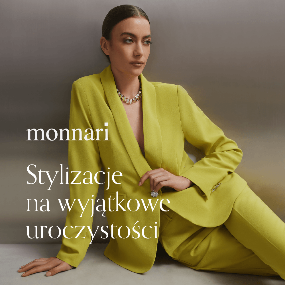 W salonie Monnari znajdziesz stylizacje idealne na wyjątkowe uroczystości!