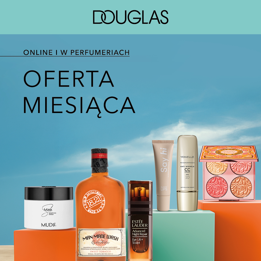 OFERTA MIESIĄCA  W PERFUMERIACH DOUGLAS!