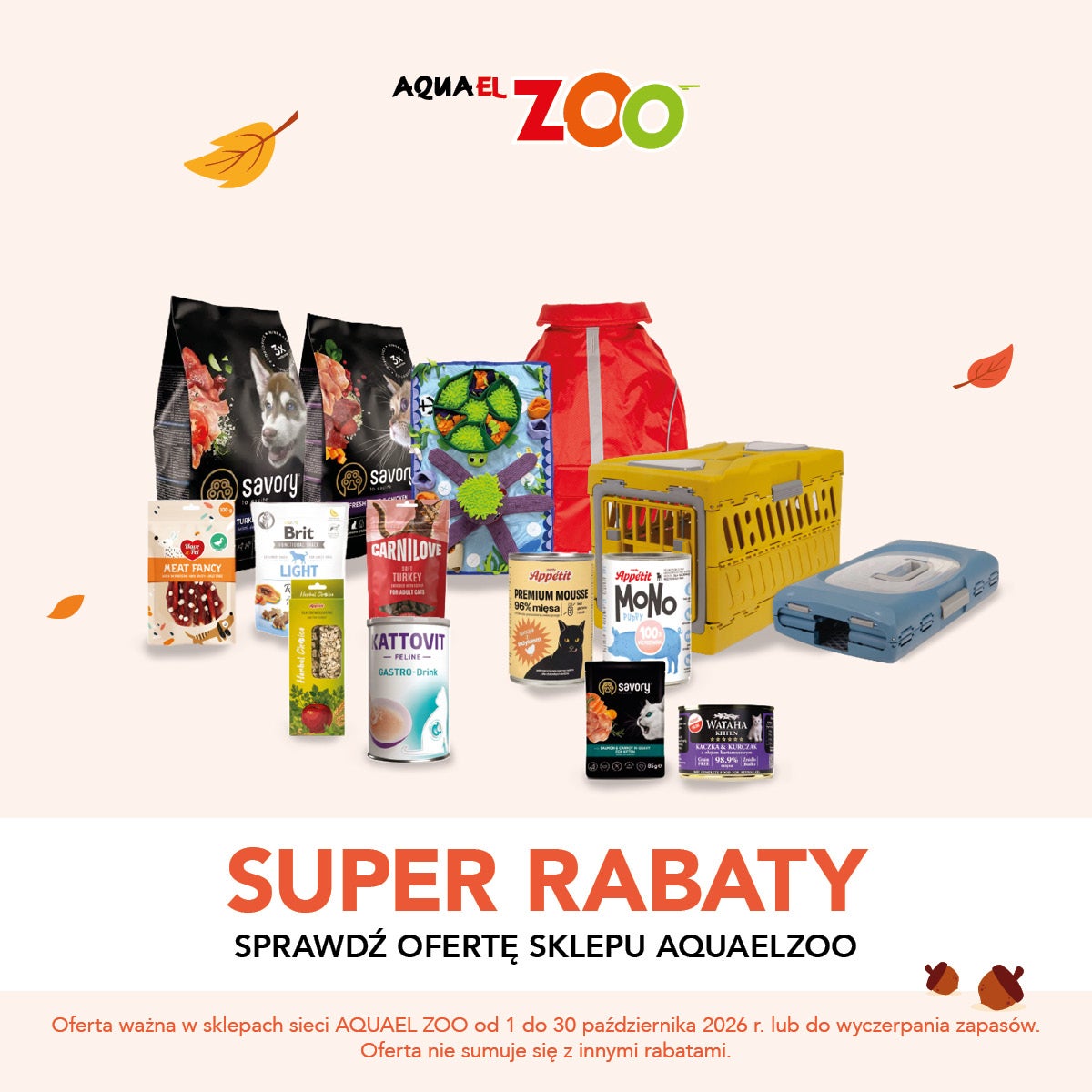 Promocje dla odpowiedzialnych opiekunów zwierząt.