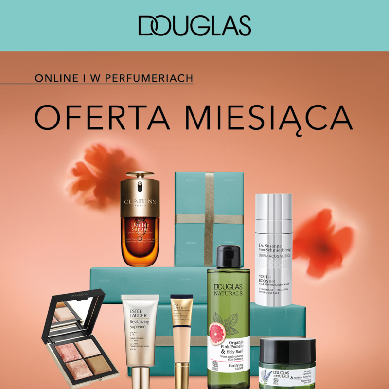 OFERTA MIESIĄCA  W PERFUMERIACH DOUGLAS!
