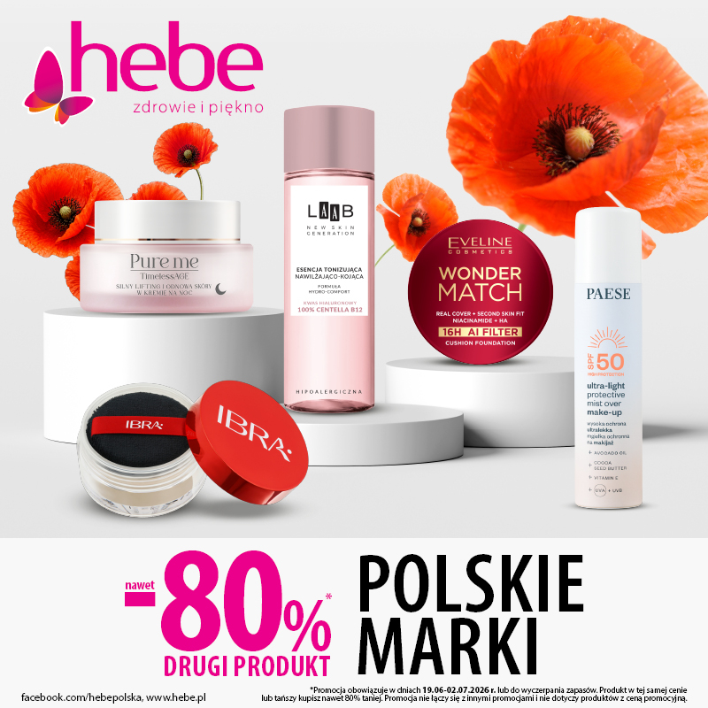Odkryj siłę polskich marek w Hebe!