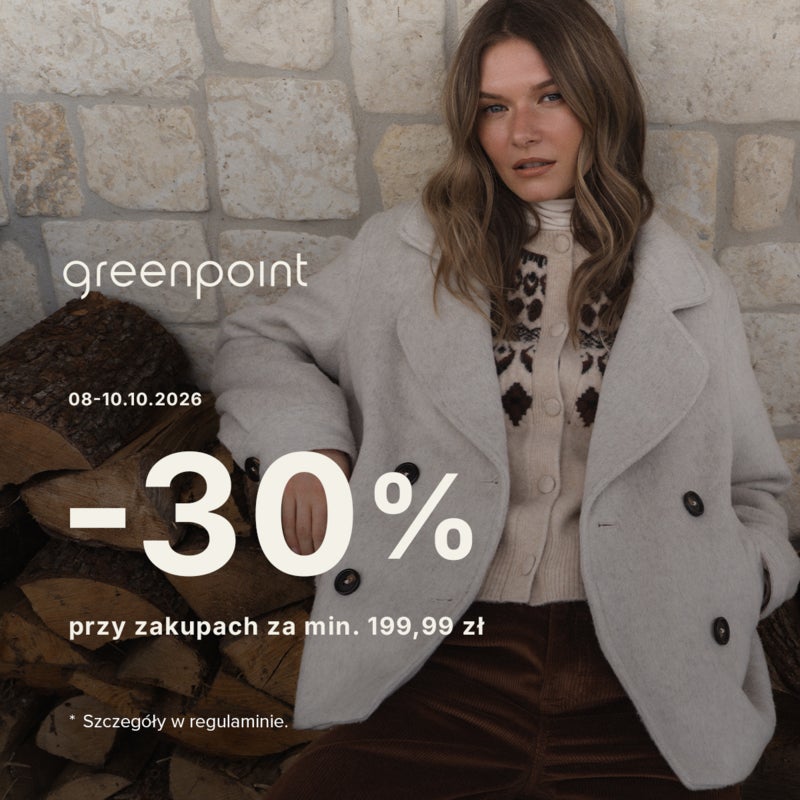 -30%  przy zakupach za min. 199,99 zł